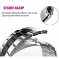 thumbnail image 4 of LGSY Band Compatible with Samsung Galaxy Watch 5 Pro 45mm, Watch 5 / 4 40mm 44mm, Watch 4 Classic 42mm 46mm, 20mm Stainless Steel Metal Bands Replacement Bracelet Strap, 4 of 5
