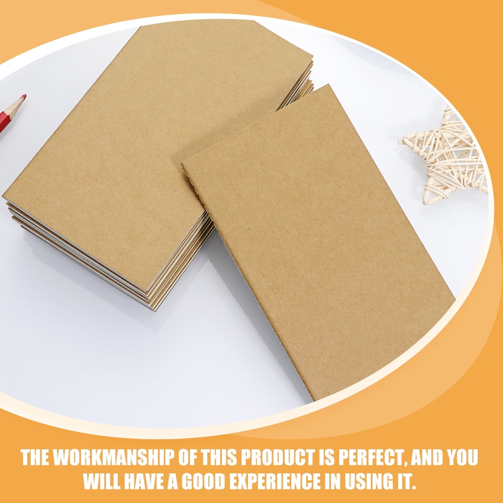 Zehuanyu 15 Pcs Spiral Notebook Small Notebook Student 15.50X8.80X0.40CM Khaki