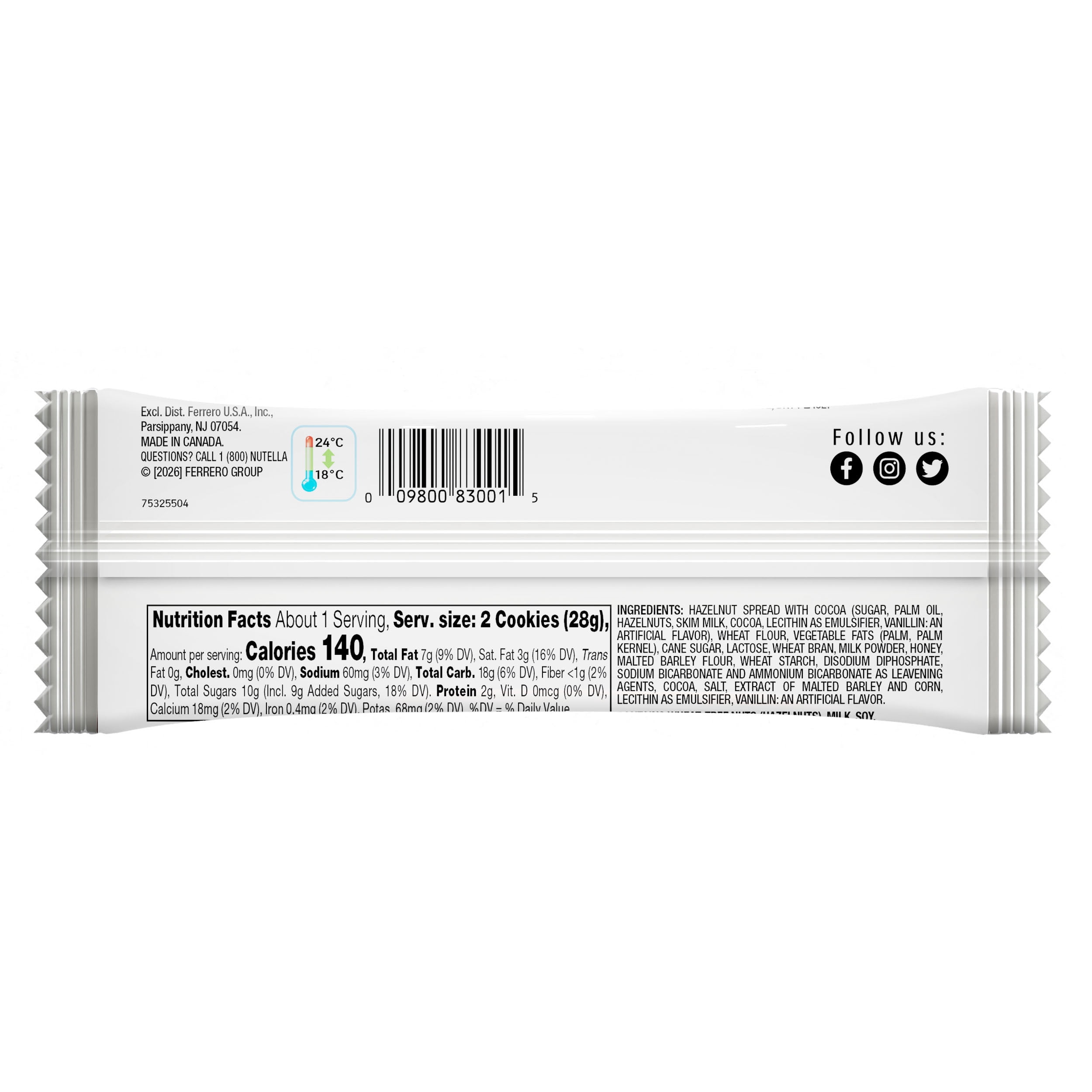 Nutella Biscuit 3ct