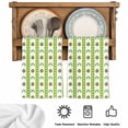 thumbnail image 5 of Saint Patrick's Day Kitchen Towels Set of 4, Rainbow Clovers Green Striped Dots Absorbent Dish Towels for Kitchen, Microfiber Hand Towel, Quick Drying Tea Towel for Cleaning Decorative Dishcloths, 5 of 7