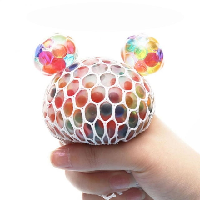 Bolas De Ventilación De Uva, Juguete Para Aliviar El Estrés, Divertido Juguete Exprimidor De Descompresión Con Cuentas Explosivas, Color Aleatorio, Tamaño De 6 Cm, Para Bolas