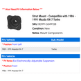 thumbnail image 2 of Strut Mount - Compatible with 1986 - 1991 Mazda RX-7 Turbo 1987 1988 1989 1990, 2 of 2