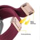 thumbnail image 3 of Replacement Strap for Huawei Watch Fit 4 Pro 4 3 Nylon Braided Watch Band with Magnetic Buckle (Meta, 3 of 5
