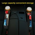 thumbnail image 2 of Twowood Car Seat Gap Filler Storage Box Wallet Phone Coins Keys Card Organizer Holder, 2 of 10