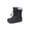 HDL578Black, variant on Felabo Kids Boys Girls Snow Boots Water-Resistant Winter Boots with Warm Lining & Anti-Slip Sole (Little Kid/Big Kid)