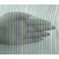 thumbnail image 3 of oneOone Viscose Chiffon Fabric Multicolor Stripe Print Fabric By The Yard 42 Inch Wide, 3 of 3