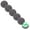 Green+Silver, variant on XIPYYKM 2 Pcs Stainless Steel Wool Scrubber with Handle, Stainless Steel Scrubber for Cleaning Cast Iron, Dishes, Kitchen Pots, Pans, Grills, Stoves, Sink