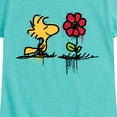 thumbnail image 3 of Peanuts - Woodstock Rose  - Toddler And Youth Girls Short Sleeve Graphic T-Shirt, 3 of 6