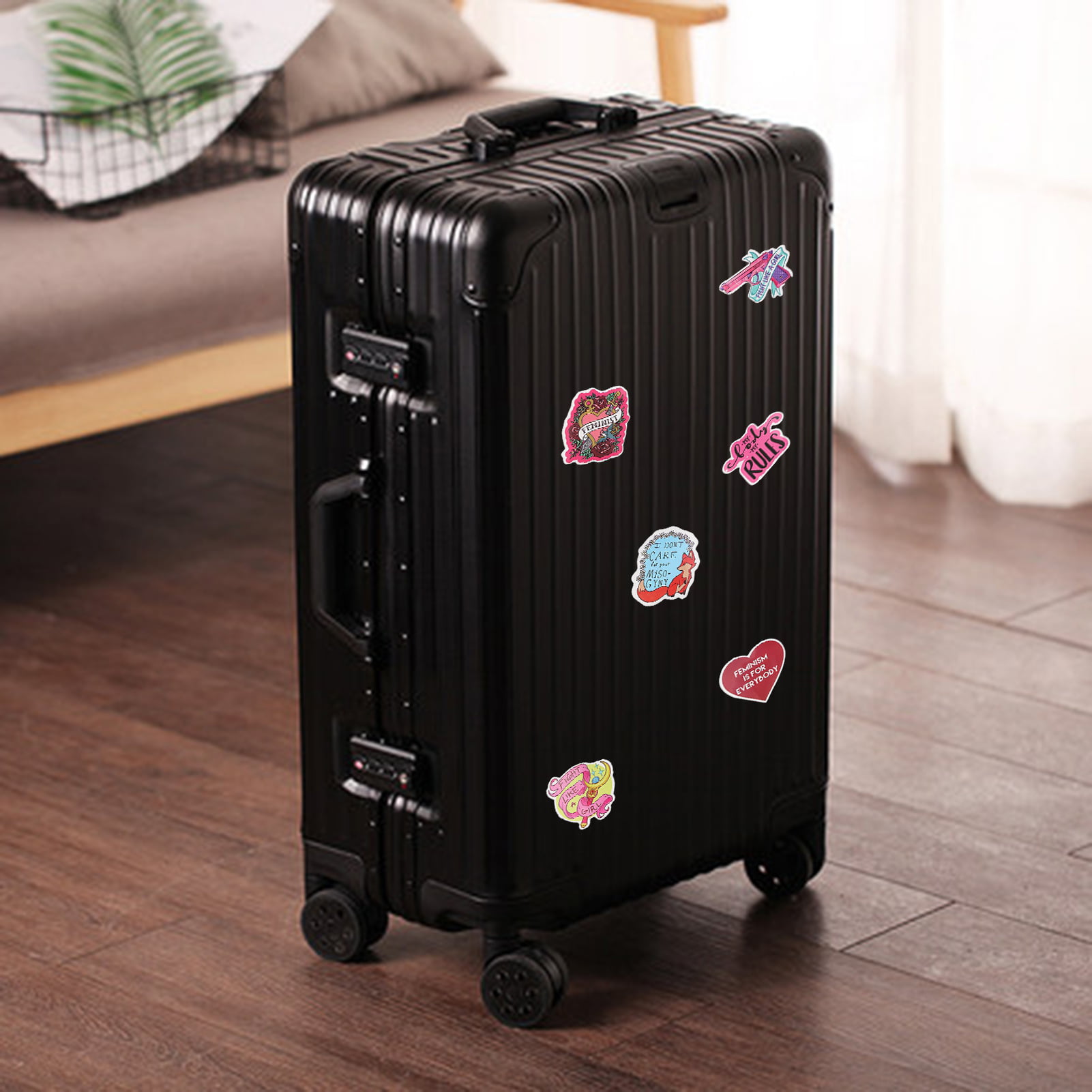 Dropship 50 Pieces Of Graffiti Creative Personality Trend DIY Stickers  Waterproof Suitcase Skateboard Computer Tablet Cartoon Decoration Stickers  Gift For Birthday Girlfriend to Sell Online at a Lower Price