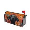 thumbnail image 5 of Picia Sunflower Black Dog Magnetic Mailbox Cover Standard Size-25.5x21 in, 5 of 9