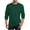 Army Green, variant on Dursoulink Long Sleeve T-Shirt for Men, Solid Color Athletic Pullover with Crew Neck, Polyester Cotton Blend, Regular Fit, Casual Wear
