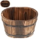 thumbnail image 5 of Maceta de madera artesanal para el hogar, decorativa, artificial, para flores, suculentas, 5 of 7