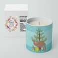 thumbnail image 2 of Carolines Treasures BB9186CDL 3.75 x 3.25 in. Unisex F1 Hybrid Camel Christmas 10 oz Decorative Soy Candle, Teal, 2 of 5