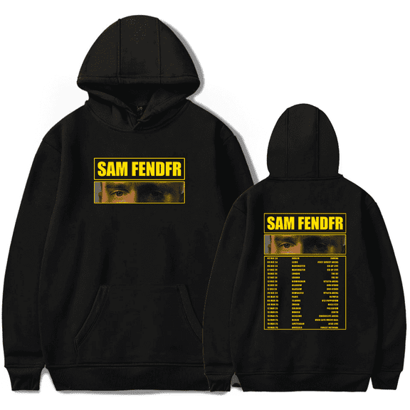 Sam Fender Merch Tour Hoodie Pattern Hoodie Women's Men's Fashion Long Sleeve Hoodie