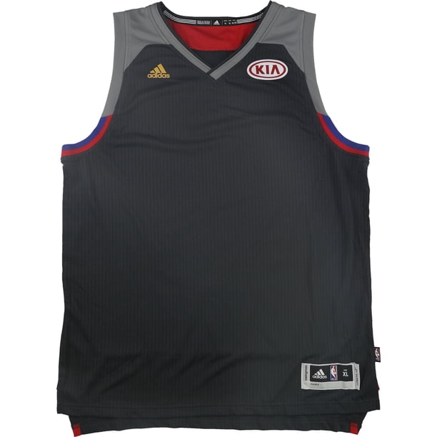 Adidas Mens Allstar West Jersey, gray, 2XL