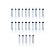 10ML Sterile Syringe Only with Luer Lock Tip - 25 Syringes Without a Needle by Easy Glide - Great for Medicine, Feeding Tubes, and Home Care