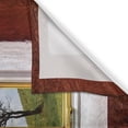thumbnail image 3 of Ambesonne Rustic Kitchen Curtains, Meadow Grass Countryside, 55"x24", Multicolor, 3 of 3
