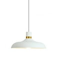 thumbnail image 1 of Modern Minimalism Colorful Pendant Light Fixture, Simple Metal Aluminum Pendant Lighting, Retro Farmhouse Pendant Lamp, Pendant Light for Over Dining Room Table Kitchen Island Cafe, 1 of 7