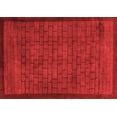 thumbnail image 1 of Ahgly Company Indoor Rectangle Abstract Red Modern Area Rugs, 2' x 3', 1 of 4