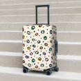 thumbnail image 5 of Travel Luggage Cover Protector - colorful spots circles print Anti-Scratch Suitcase Covers Fits 18-32 Inch Luggage, 5 of 5