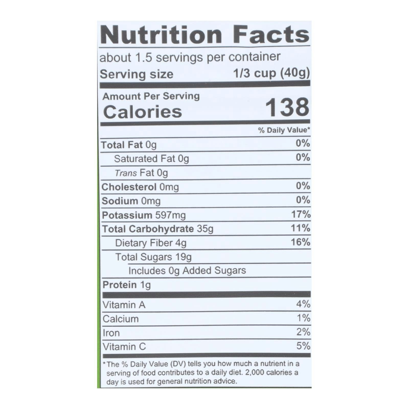 Mavuno Harvest Organic Dried Banana 2 oz (Pack Of 12)