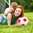 thumbnail image 2 of Clearance! 15in Stuffed Soccerball Plush Soccerball Soccer Stuffed Toy Soccerball Throw Pillow Soft Cozy Football Plush Toy Sport Gifts for Boy & Girls Chrismas Decor Red, 2 of 3