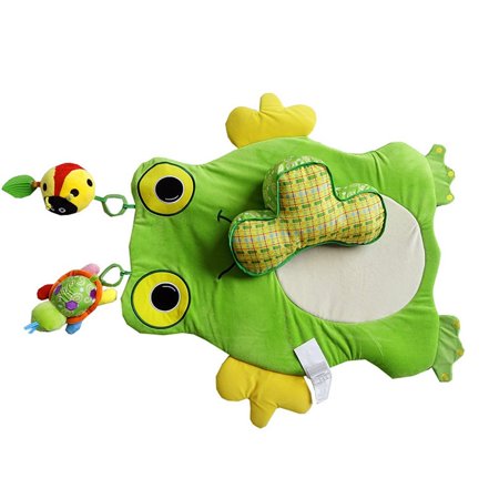 Bestller Cute Frog Baby Mat Plush Crawling Playmat Carpet for the floor Baby Gym Activity Rug Play Mat Lovely Cartoon Animal Designs for 0-3 Years Old Babies Infants Toddlers