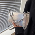 thumbnail image 4 of Bolso de mano con estilo para mujer, estilo 2024, de piel, con cadena, estilo decorativo, de diseñador, 4 of 5