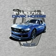 thumbnail image 3 of Wild Bobby 2025 Ford Mustang Dark Horse 500 HP 5.0L Men Tee, 3 of 5