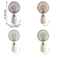 thumbnail image 3 of Yuarrent Ventilador portátil de carga USB, ligero y práctico para exteriores, portátil, carga USB, práctico. Electrodomésticos violeta, 3 of 5