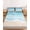 Lake Blue, variant on Full Size Fitted Sheet Set - Blue Coastal 3 Piece Bedding Sets 16" Deep Pocket Fitted Sheet with 2 Pillowcases Waves Summer Beach Ocean Sea Brushed Microfiber Hotel Luxury Bed Sheets
