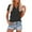 Black, variant on Tumotour Henley Shirts for women Fashion V Neck Tunics tops Short-sleeve Loose Blouses top Vacation Clothes Travel Business Casual Outfits summer tops