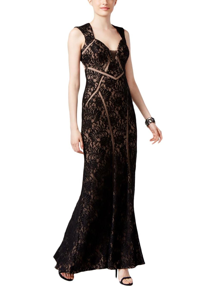 xscape lace gown