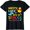Black, variant on Happy Last Day Of School Teacher Student Summer Pineapple Gift T-Shirt