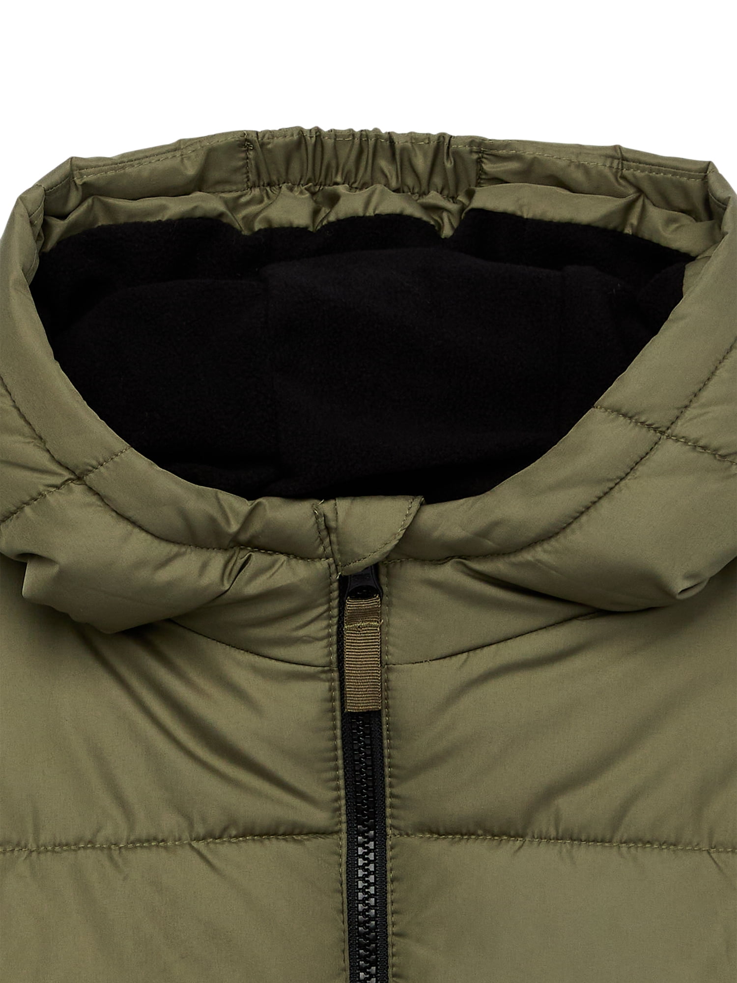 Swiss Tech Boys Hooded Puffer Jacket, Sizes 4-18 & Husky