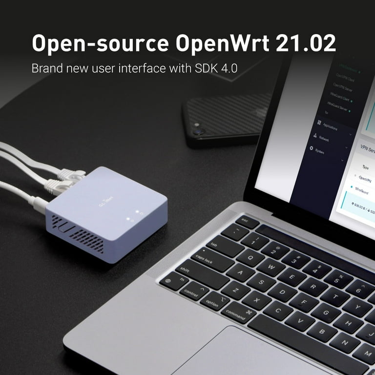 GL.iNet MT2500 (Brume 2) Mini VPN Gateway, 2.5G WAN, 1 LAN