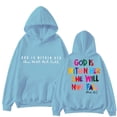 thumbnail image 2 of Clearance! Sweatshirt for Women Lady's Fall Hoodie Father Hoodie Day Hoodie God Is In Her Hoodie Gift Hoodie Oversized Sweatshirt for Women Blue Xxxxl, 2 of 3