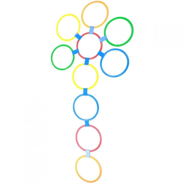 Anillos de agilidad, anillos de velocidad, aros de agilidad para entrenamiento de jardín de infantes, equipo de entrenamiento al aire libre, logre más