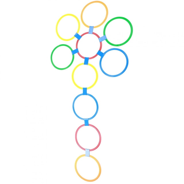 Speed Rings, Agility Training Rings Ring Toss Game for Kid Training Speed Rings for Children’s Play Fun and Exercise