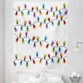 thumbnail image 1 of Christmas Tapestry, Vibrant Celebration Design Traditional Special Event Preparations Theme, Fabric Wall Hanging Decor for Bedroom Living Room Dorm, 5 Sizes, Multicolor, by Ambesonne, 1 of 1