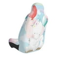 thumbnail image 2 of Wukai Cute Elephant Full Set Car Seat Covers with Soft Padding Universal Auto Front Seats Protector and Cushion Mat, 2 of 5