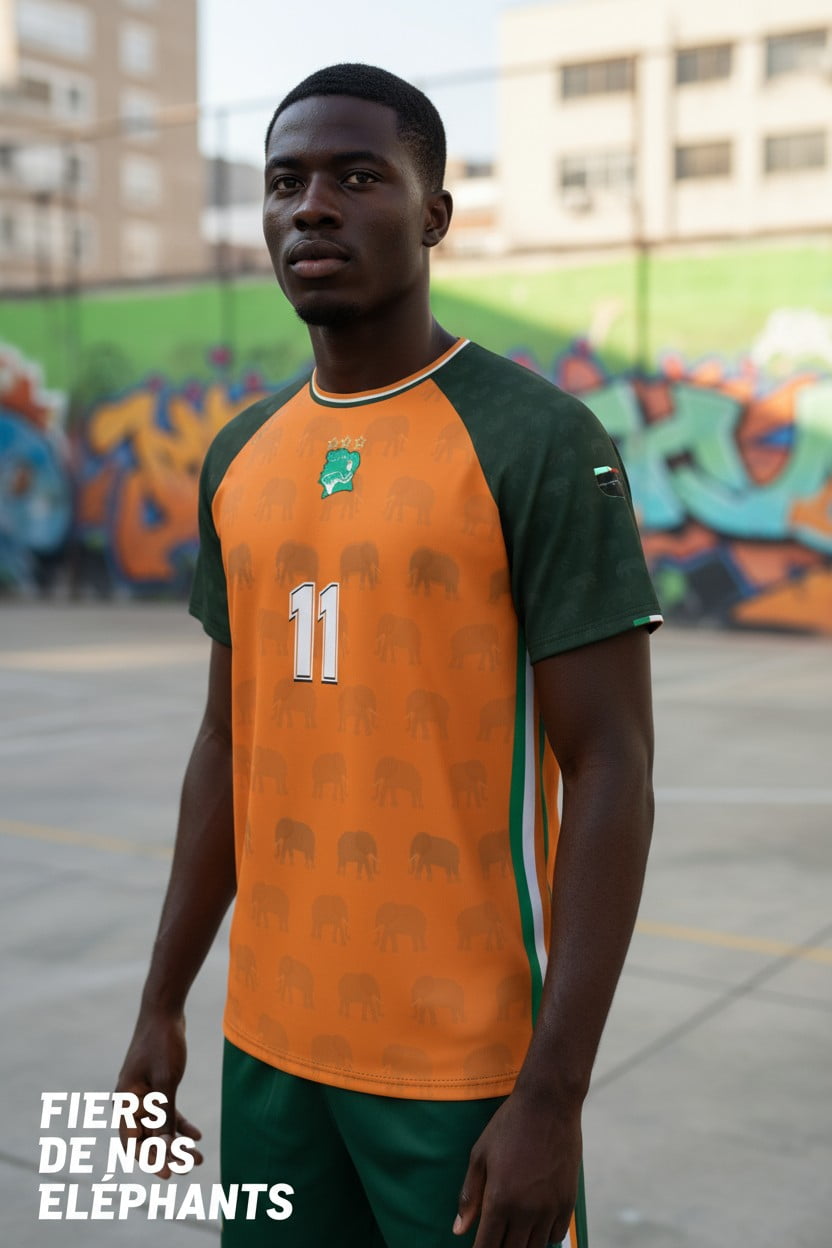 Ivory Coast soccer jersey M (Maillot de la cote d'ivoire) AVAILABLE (S;M;L;XL;XXL)