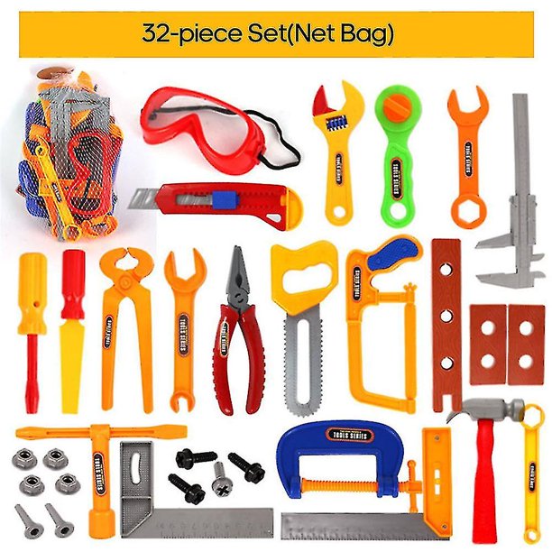 Juego de herramientas para niños, juego de herramientas para niños pequeños, accesorios, juguetes educativos para