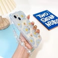 thumbnail image 5 of Compatible for iPhone 13 Case Clear Cute Flower Floral with Chain for Girls Women Pattern Soft TPU Shockproof Protective Girly for iPhone 13-Blue Flower, 5 of 13