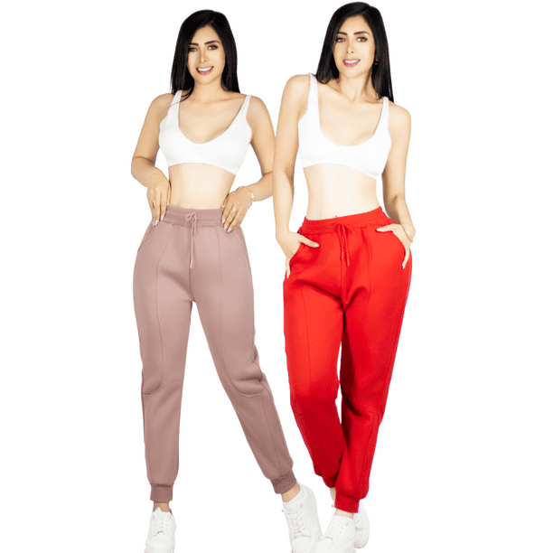 Set De Dos Pants De Mujer Pantalones Anchos Casual O Elgante Pans Stretch