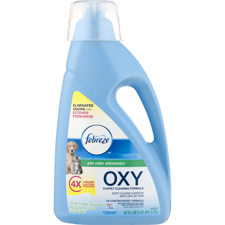 Febreze Pet Odor Eliminator Oxy Formula for Full Size Carpet Cleaners 60 oz 5959 Walmart