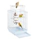 thumbnail image 1 of Wangone Open Play Top Travel Bird Cage for Conure Sun Parakeet Green Cheek Conure Lovebird Budgie Finch Canary, Small-Size Portable, 1 of 4