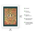 thumbnail image 2 of Tonpa Shenrab Miwo - Founder of Bön in the Human World - Vintage Tibetan Thangka Buddhist Painting - Tibet, 19th Century - Fine Art Matte Paper Print (Unframed) 18x24in, 2 of 4