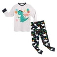 thumbnail image 5 of eczipvz Boy Pajamas Baby Pajamas Pajamas for Kids Ultra Soft Comfy Moisture Light Gray,4-5 Years, 5 of 5