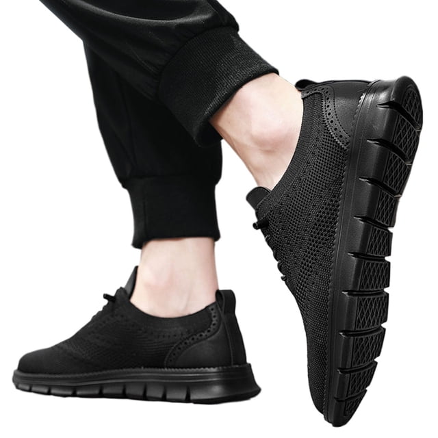 Zapatos Casuales Ligeros Con Banda Elástica para Hombre Mocasines Transpirables Con Tejido Mosca (5802 47)